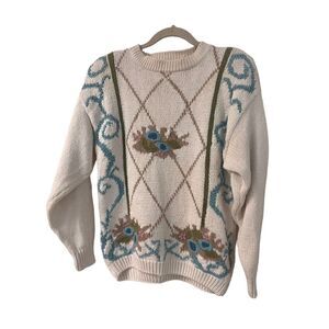 Vintage sweater by Basket of Yarn sz Medium